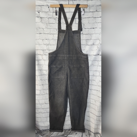 Aerie Werk & Play Corduroy Gray Overalls Size Small - Picture 5 of 9